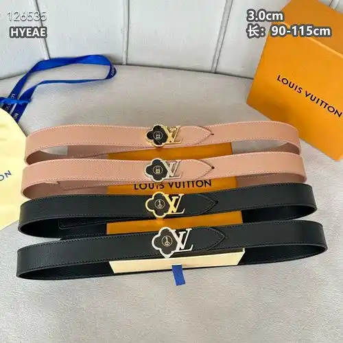 Cinturón de Louis Vuitton al por mayor cinturón de Louis Vuitton al por mayor material de cuero orig
