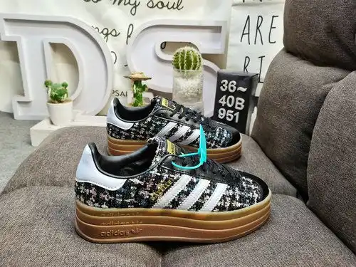 9e5x1dd Adidas gacela atrevida W jp5x672c Trébol de tres capas con suela gruesa y parte inferior zap
