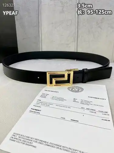 Cinturón de Versace al por mayor cinturón de Versace cinturón de hombre al por mayor material de cue