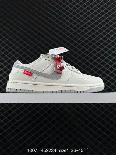 El lanzamiento oficial en el extranjero de nike dunk Low Supreme United Brand American Street skate 