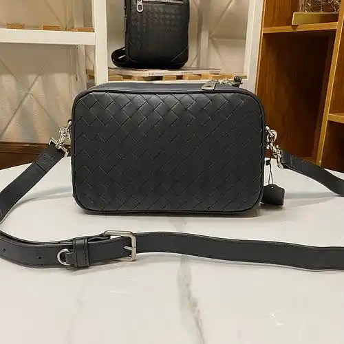 BV bolso de hombro único baodie bolso de hombre baodie bolso de hombro cruzado importado de cuero de