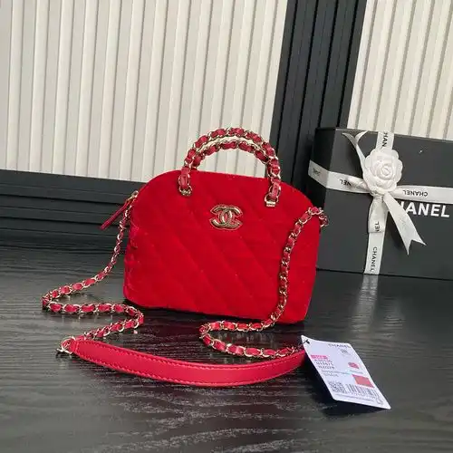 Bolso de concha de Chanel bolso de mujer Xiaoxiang bolso de entrega grabado de alta gama de cuero de
