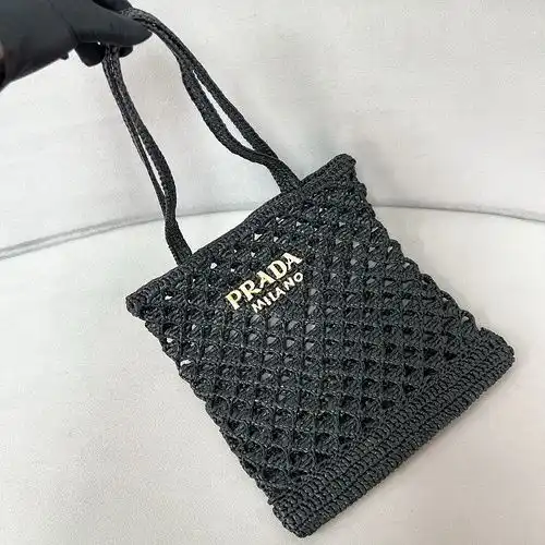 Bolsa de playa de Prada bolsa de mujer de Prada bolsa de regalo de entrega grabada de alta gama de c