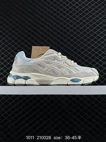 La parte superior de malla transpirable 1d40g ASICS Arthur gelnyc, un material de cuero sintético pa
