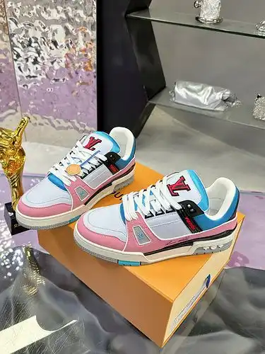 LV Código de zapatos para hombres y mujeres 9d8 mujeres 34 hombres 39 444 personalizados no reembols