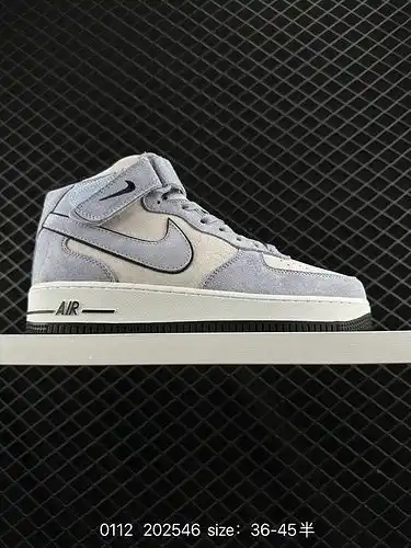 2c30g otoño e invierno nuevo producto empresa Nike Air Force 1D bajo 0g7 fuerza aérea de lana azul c
