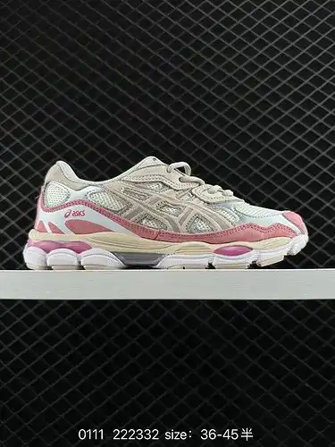 La parte superior de malla transpirable 1d60g ASICS arthers gelnyc, un material de cuero sintético p