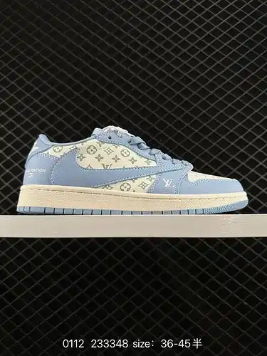2c40g Overseas Explosive Limited Edition Travis Scott x Fragment Design x Jordan Air Jordan 1D Low o
