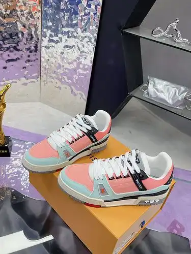 LV Código de zapatos para hombres y mujeres 9d8 mujeres 34 hombres 39 444 personalizados no reembols
