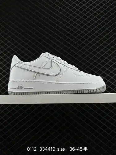 9e5x Nike Air Force 1D 0g7 Air Force One zapatillas deportivas de ocio multifuncionales de banda baj