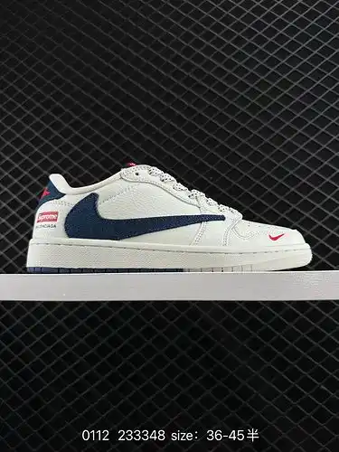 2c40g Overseas Explosive Limited Edition Travis Scott x Fragment Design x Jordan Air Jordán 1D Low o