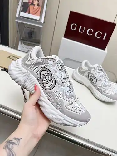 Guqi Código de zapatos masculinos y femeninos 9D Código femenino 34 Código masculino 394