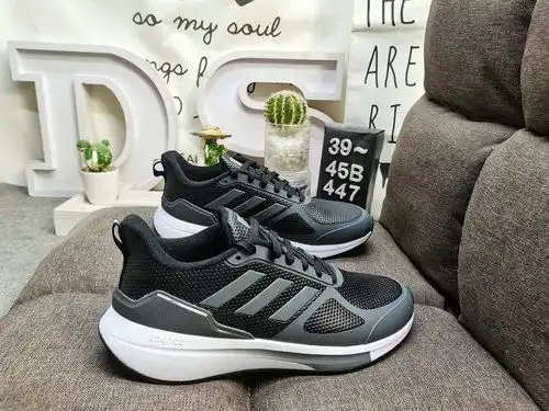 447d Adidas eq2crun yy zapatillas de correr ligeras estilo retro clásico de zapatillas de correr de 