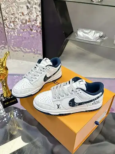 Zapatos masculinos y femeninos conjuntos LV talla 9c4 talla 34