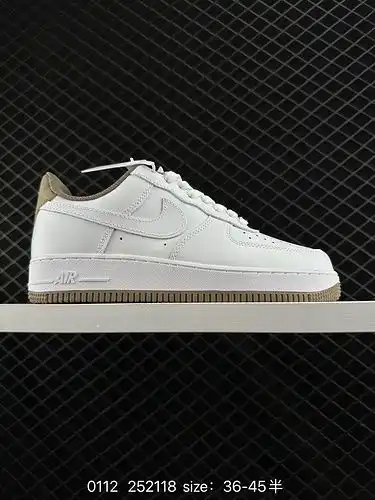 9e0g Nike Air Force 1D 0g7 Air Force One zapatillas deportivas de ocio multifuncionales de banda baj