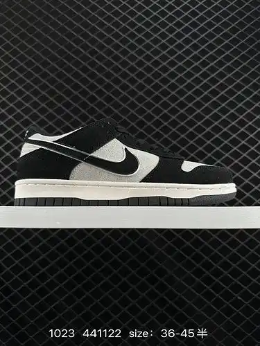 Zapatos de patinaje casual de parte baja 1d1d0g Nike sbdunklowpro, con textura retro y suela de goma