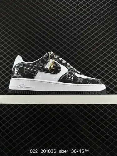 El 1d80g Nike Air Force 1d0g7 Air force, una zapatilla deportiva casual multifuncional de parte baja
