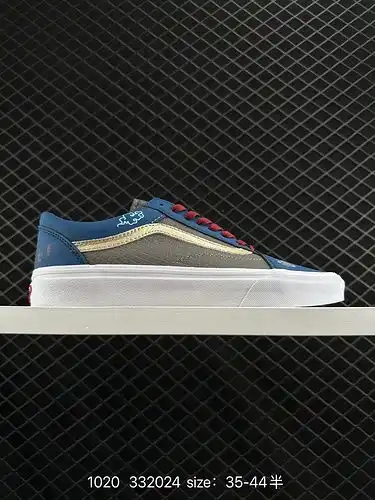 1d280g VANS Old skool Black mythical Wukong Xiangyun Dragon Pattern Game Tema deconstrucción retro a