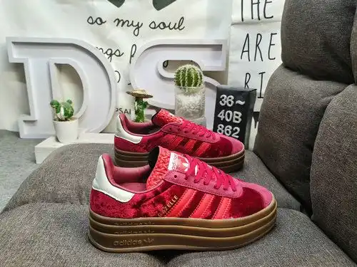 862cd Adidas gacela atrevida W ig4388 Trébol de tres capas de suela gruesa y parte inferior zapatill