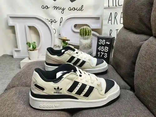 Las zapatillas deportivas casuales de moda multifuncionales 1d73d Adidas Forum Low KL Low Top se bas