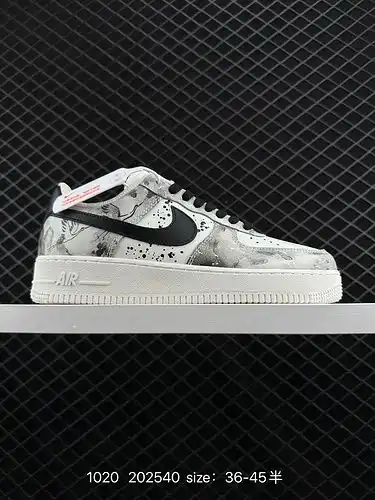 2c0g0g Nike Air Force 1d0g7 Air Force One zapatillas deportivas de ocio multifuncionales de banda ba