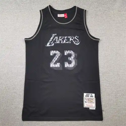 Los Lakers 23 retro Snake Black
