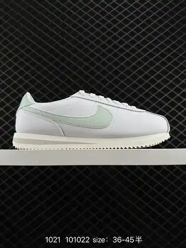 1d1d0g Nike NK Classic Cortez Leather Forrest Gump retro zapatos de correr de cuero de primera gener