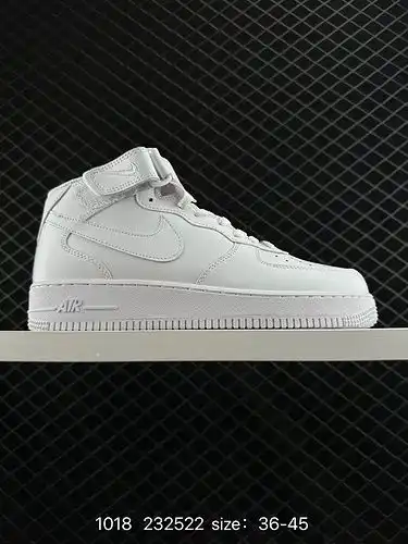 La zapatilla casual multifuncional 1d1d0g Nike Air Force 1D Mid 0g7 Air Force One tiene un rendimien