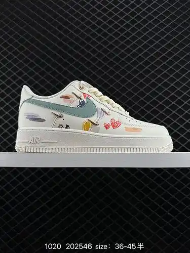 2c30g Nike Air Force 1d0g7 Air Force One zapatillas deportivas de ocio multifuncionales de banda baj