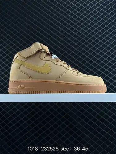 La zapatilla casual multifuncional 1d255x Nike Air Force 1D Mid 0g7 Air Force One tiene un rendimien