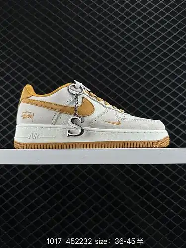 1d60g Nike Air Force 1d0g7 Air Force One zapatillas deportivas de ocio multifuncionales de parte baj