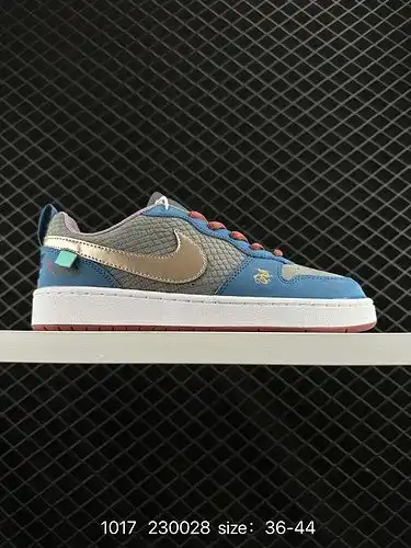 1d40g Nike Court Vision lo zapatillas deportivas de ocio transpirables multifuncionales de parte baj