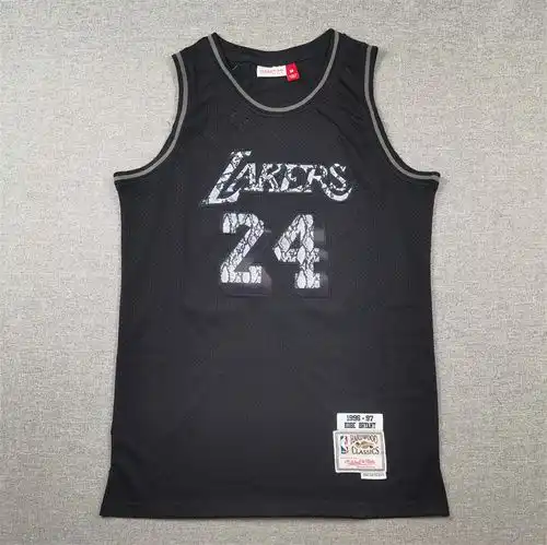 Los Lakers 24 Kobe retro en forma de serpiente negra