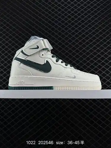 2c30g National popular custom Company Nike Air Force 1D Mid metro Green bicolor sole Starry Sky Air 