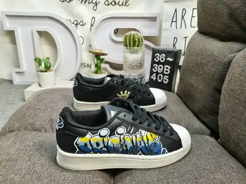 40g5xd Adidas original super star Shell Head Classic multifuncional Leisure Sporting Board shoes Hig