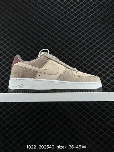 2c0g0g nuevos productos de otoño e invierno nivel corporativo Nike Air Force 1D bajo 0g7 color beige