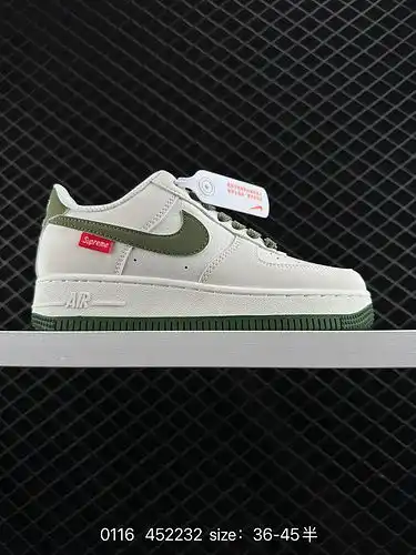 1d60g Nike Air Force 1d0g7 Air Force One zapatillas deportivas de ocio multifuncionales de parte baj