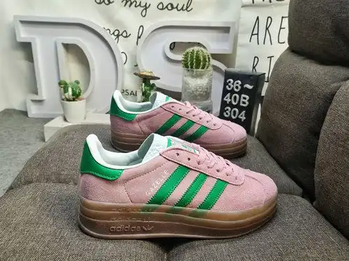 30g4d Adidas gacela atrevida W ie0g42c0g Trébol de tres capas con suela gruesa y parte inferior zapa