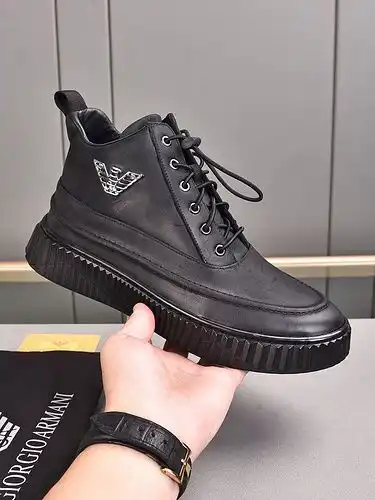 Armani tiene zapatos de cuero y piel personalizados para hombres, Código 27b7, talla 38.444
