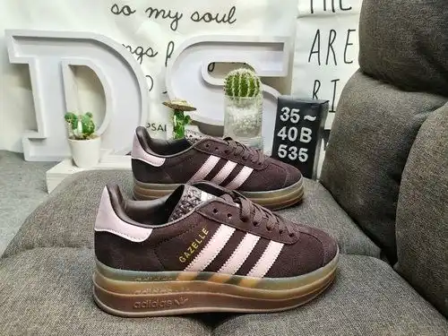 5x35xd Adidas gacela atrevida W ji0g32c1 trébol con suela gruesa y parte inferior zapatillas deporti