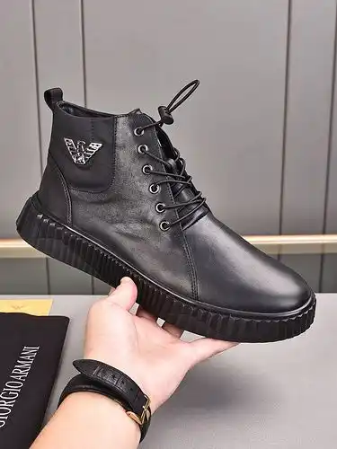 Armani tiene zapatos de cuero y piel personalizados para hombres, Código 27b7, talla 38.444