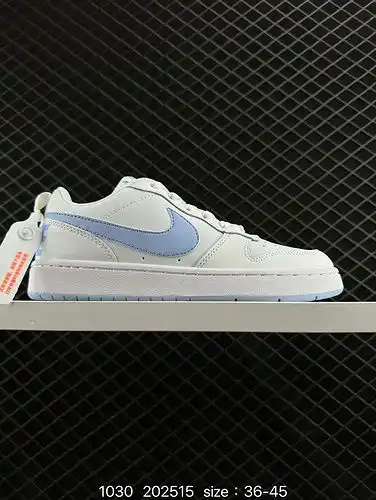 75x Nike Court Borough low 2cgs Air Force zapatillas masculinas y femeninas de ocio transpirables mu