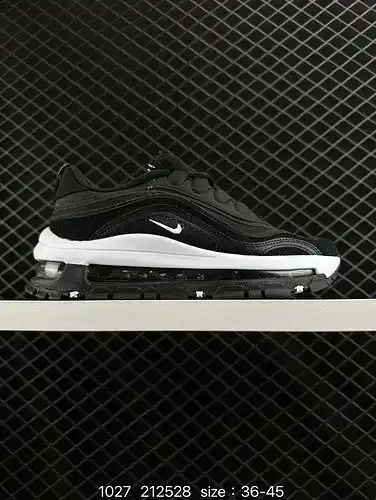 La ojiva de gancho pequeño 1d40g Nike Air Max 9e7 retro colchón de aire de pies completos zapatillas