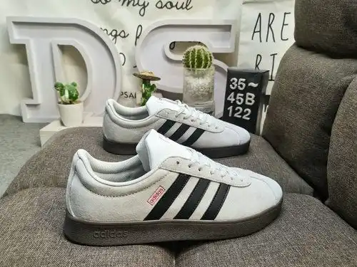 1d2cd Adidas VL Court Classic js30g0g3 serie de zapatos casuales transpirables, cómodos y ligeros