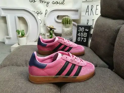 873d genuina media yarda Adidas Gazelle casual interior resistente al desgaste, ligero y de baja par