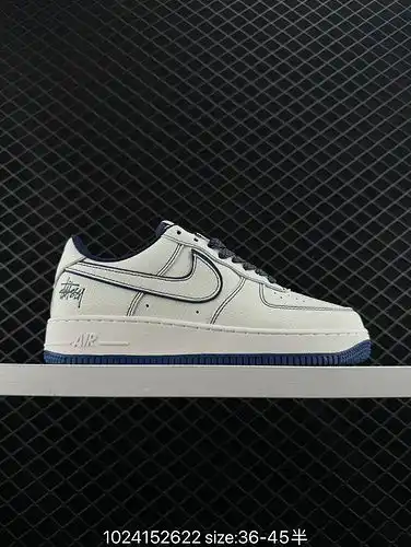 1d1d0g Nike Air Force 1d0g7 Air Force One zapatillas deportivas de ocio multifuncionales de banda ba