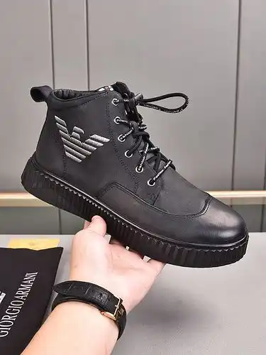 Armani tiene zapatos de cuero y piel personalizados para hombres, Código 27b7, talla 38.444