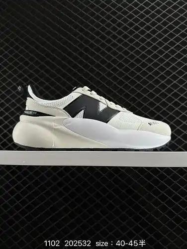 1d60g new balance nb3447 new balance capa de tejido piel de vaca antideslizante, absorción de impact
