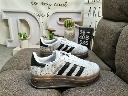 5x35xd Adidas gacela atrevida W jp5x673 Trébol de tres capas con suela gruesa y parte inferior zapat