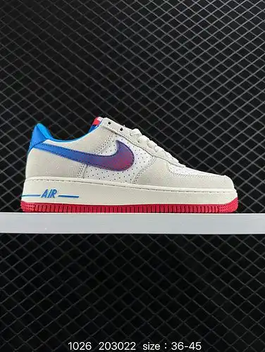 1d1d0g Nike Air Force 1d0g7 Air Force One zapatillas deportivas de ocio multifuncionales de banda ba